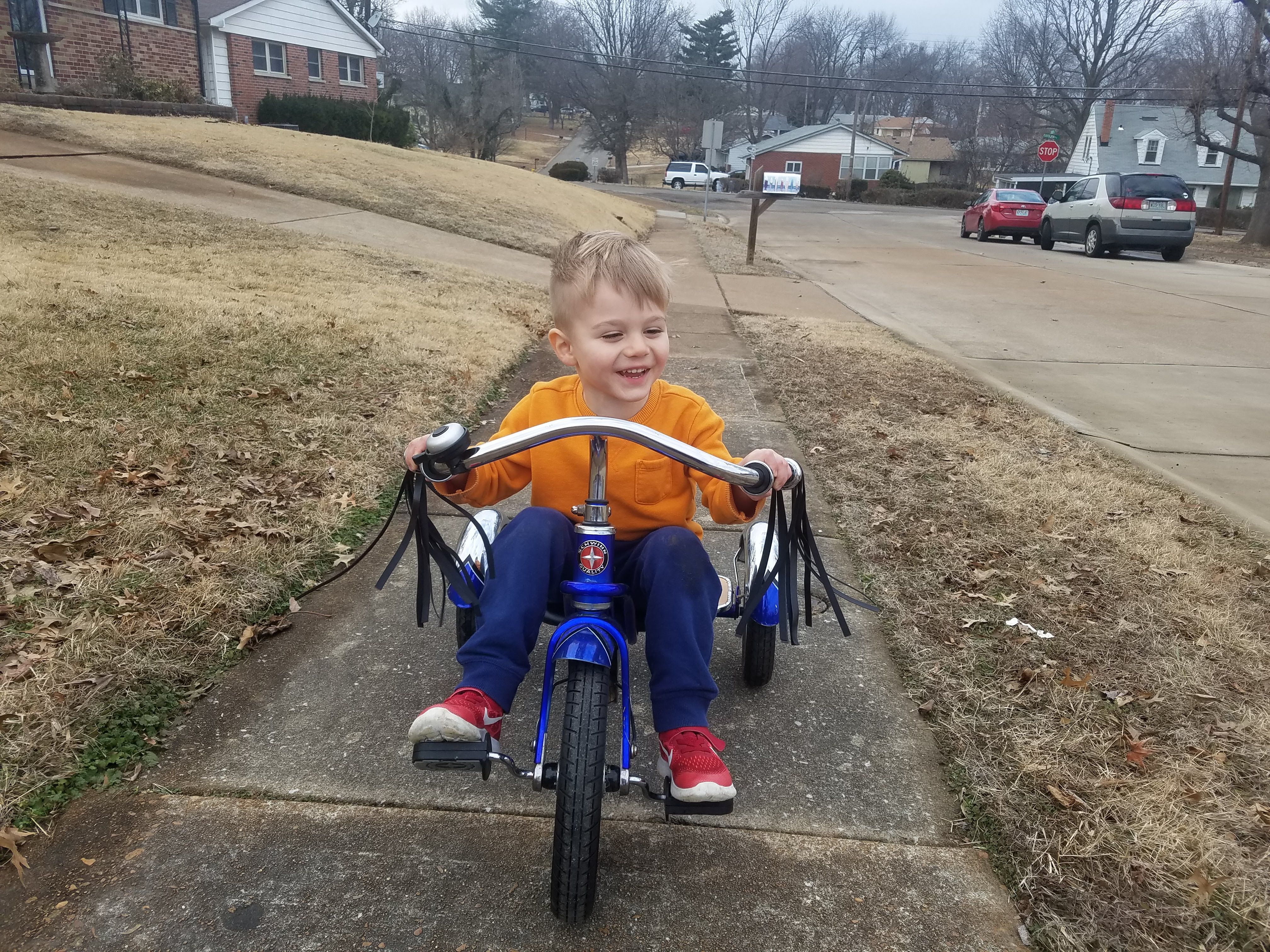 Riding the Bike